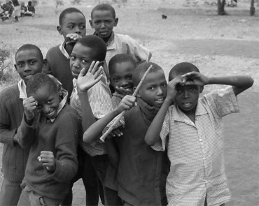 Late primary students, Kenya
